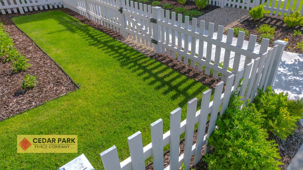 white picket fence