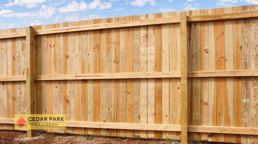 wooden fence